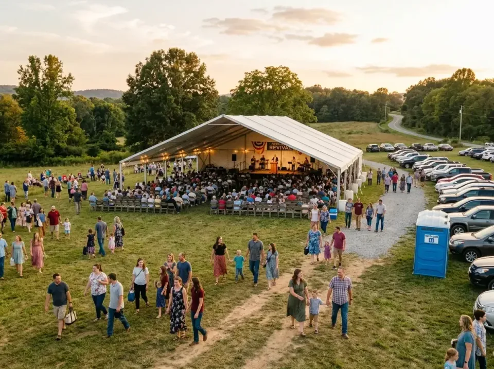 Porta Potty — Outdoor Event